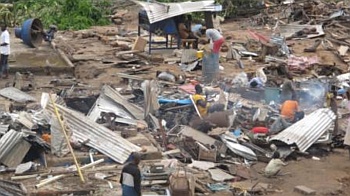 Flutkatastrophe in Ghana