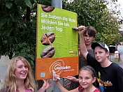 Plakataktion nach der Bundestagswahl 2009
