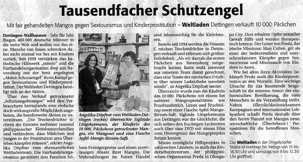 Südkurier Konstanz 22.01.04