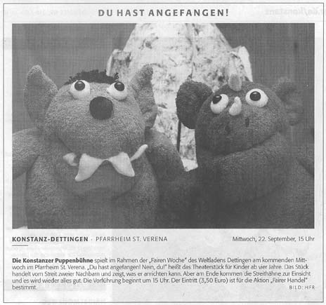 Südkurier Konstanz 20.09.04