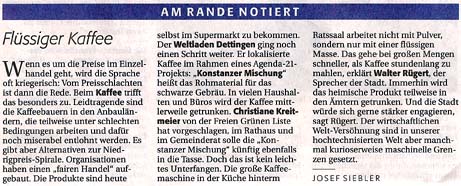 Südkurier Konstanz 08.12.2004