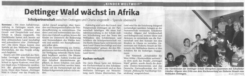 Südkurier Konstanz 02.05.2005