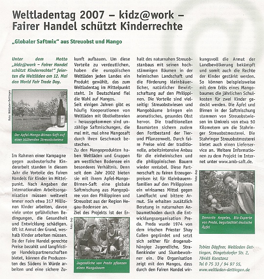 Welt&Handel 2.Juni 2007