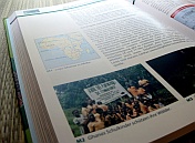 Foto des Dettinger Walds in einem Schulbuch