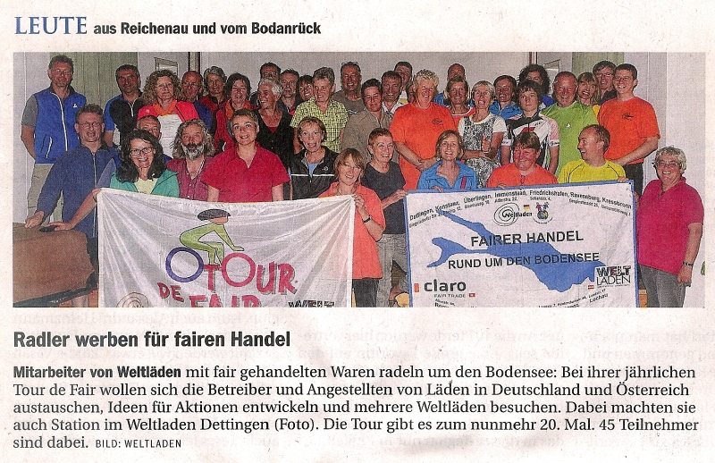 Südkurier Konstanz, 20.08.2015